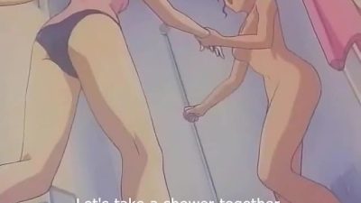 Classmates 2 Special 3 (softcore) – Sexy shower time with petite anime schoolgirls