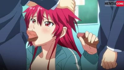 Dinner for Vampire (english dubs) – Succubus vampire is gangbanged in school class