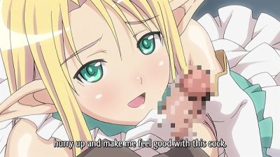 Fault!! S – Horny anime elf girl gets fucked in classroom after lusty blowjob