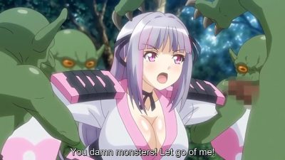 Goblin Den 4 – Female samurai is captured by goblins to be breeding slave