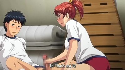 The Good Spot in the Back of a Hole 1 – Busty hentai schoolgirl fucks in gym and squirts milk