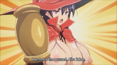 Turnabout Witch Trial – School pervert gets his virginity taken by a huge titty witch