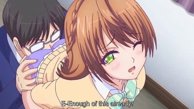 Confession… 1 – Blackmailing hentai teacher pounds schoolgirl’s pussy