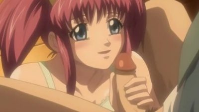 Holy Sleazy School – Horny hentai schoolgirl seduces nerdy teacher into taking virginity