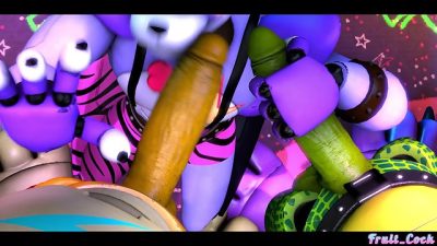 The Rehearsal – Five Nights at Freddy’s gay double anal threesome