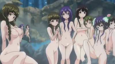 Girl x Girl x Girl 1 – Hentai stepsisters fuck big brother in a harem orgy