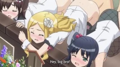 Idol Sister – Pervy older hentai brother bangs all three idol singers before the show