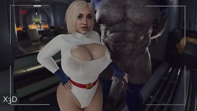 Power Girl X Darkseid – Only kryptonian pussy can take Darkseid’s torrent of seed