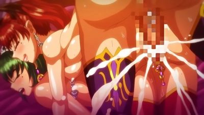 Courtesan’s Palace 2 – Freaky futanari vampire girls fuck in hentai fetish threesome