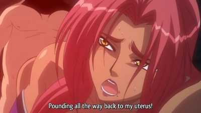 Hell Knight Ingrid 4 – Dinner is served, it’s a big stinky hentai dick to lick and suck