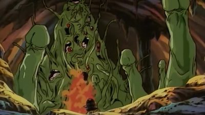 Demon Beast Invasion 5 – Demon beast from space forces teenies to suck it’s tentacle cocks