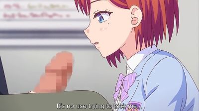 Hametsu’s Temptation 2 – Busty hentai student sucks her sensei’s cock