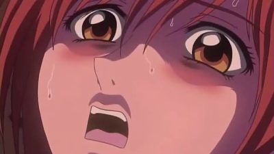 The Kawarazaki Household 2 ep4 – Tied up and gagged hentai girl is doubled fucked by dildos