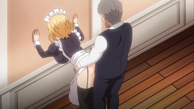 Hero Princess Milia 4 – Busty hentai maid gets a dick up her asshole
