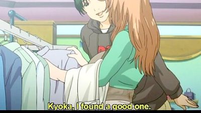 Chesty Hentai Babe Fucked In A Dressing Room