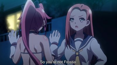 Magical Battle Maiden Lyristia 3 – Busty magical teen is fucked by a big purple hentai cock