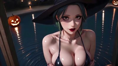 Atkins Heaven – Halloween Poolside Liaison: Busty Stepmom Seduces You To Stuff Her Pussy While Everyones Inside
