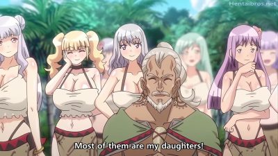 Welcome to Harem Island! 1 – Hentai isekai full of busty village women to please