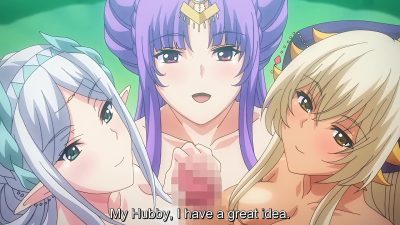 Pure x Holic 2 – Huge titty demi humans give a triple hentai blowjob