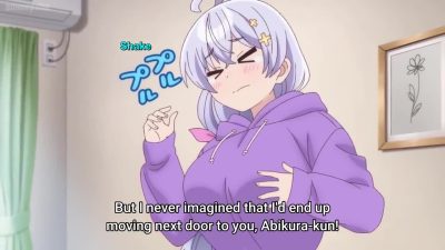 Weak Teacher 2 (ecchi anime) – Busty anime teacher takes a shower after embarrassing day